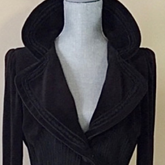 Silence & Noise Embellished Velvet Jacket Edwardian style - Picture 5 of 8